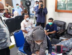 Sekda Aceh Pantau Kegiatan Donor Darah ASN Dispora