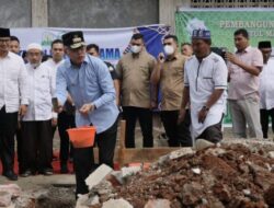 Gubernur Letakkan Batu Pertama Pembangunan Rumah Baitul Mal Aceh