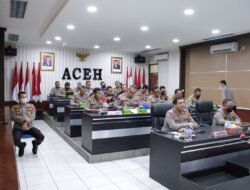 Peringati HUT MoU Helsinki ke-17, Kapolda Aceh Minta Jajarannya Gelar Pengamanan Humanis