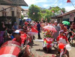 Pawai Sepeda Hias Anak – Anak Drien Rampak Meriahkan Hari Kemerdekaan RI