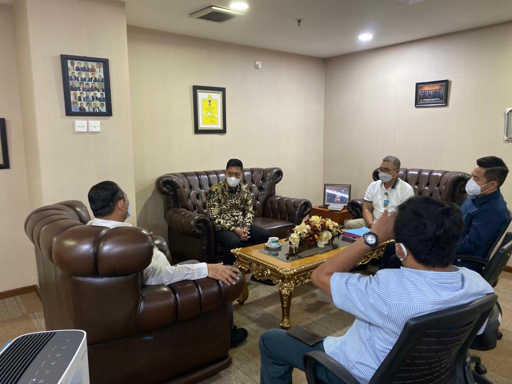 Menanggapi Kelangkaan BBM Bersubsidi, Wabup Lingga Sambangi BPH Migas