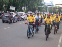 Ada Apa, Kapolda Aceh Naik Sepeda Santai Keliling Kota Banda Aceh