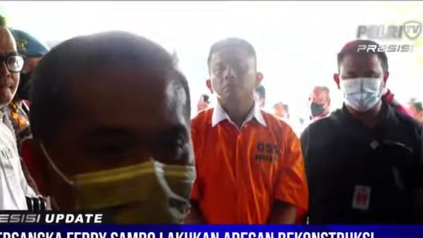 Ferdy Sambo dan Putri Candrawathi, Rekontruksi Sempat digantikan Oleh Pemeran Pengganti 1 www.hariandaerah.com