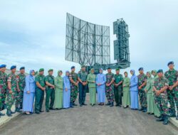 Menjelang HUT TNI, Dansatrad 231 Lhokseumawe Terima Kunjungan Dandim 0103/Aceh Utara