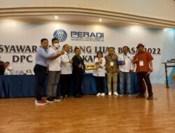 Johannes L Tobing Terpilih Ketua Peradi Jaktim