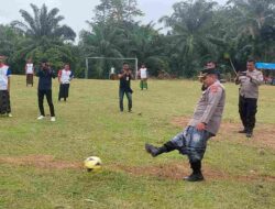 Waka Polres Aceh Barat Hadiri Pembukaan Turnamen Sepak Bola Sarung