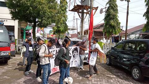 demo smur untuk munir di aceh barat