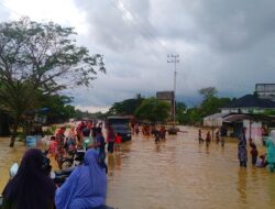 Curah Hujan Tinggi, Banjir Rendam 5 Kecamatan Di Aceh Utara