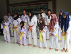 Puluhan Atlet Fighter Taekwondo Simeulue Ikuti Seleksi Penjaringan Untuk Ajang Open Aceh Taekwondo Pangdam IM 2022