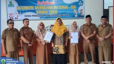 dinas pendidikan simeulue gelar sosilalisasi kesiapan sekolah 1