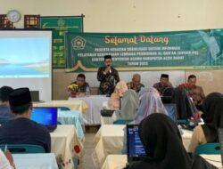 Kakankemenag Aceh Barat: LPQ Harus Update Data Secara Berkala