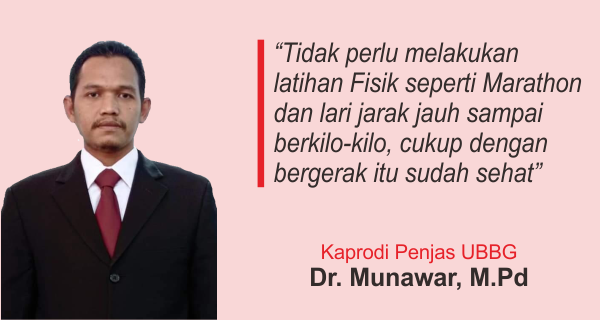 latihan fisik untuk menjaga pola hidup sehat