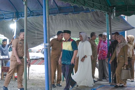 Pj Bupati Nagan Raya Takziah
