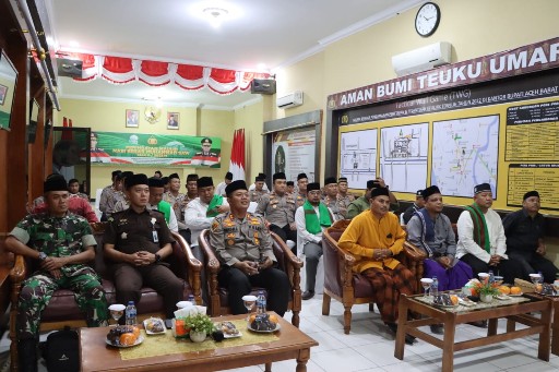 Polres Aceh Barat bersama Forkopimda setempat