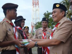 Buka Perkemahan GERMAS Sehati, Wabup Pijay: Ini Sebagai Bentuk Kepedulian Terhadap Masalah Gizi Pada Remaja