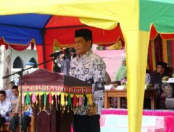Pj. Bupati Simeulue Pimpin Upacara Peringatan HGN dan PGRI Ke-77 Tahun