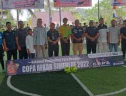 Plt Sekda Buka Turnamen Futsal Terbesar Di Simeulue