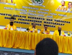 DPD Golkar Papua Dukung Pj Gubernur