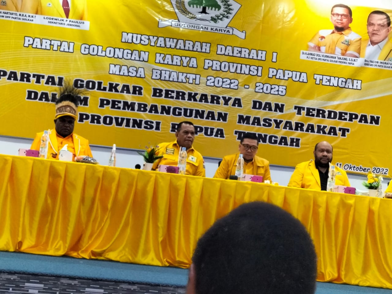 DPD Golkar Papua Dukung Pj Gubernur 1 IMG 20221112 WA0058