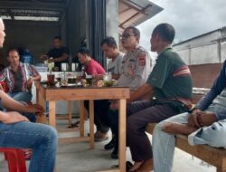 Jalin Kemitraan Dengan Warga, Polsek Samatiga Lakukan Saweu Keude Kupi