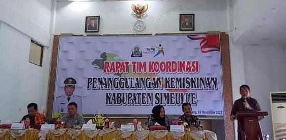 Rapat Koordinasi penanggulangan Kemiskinan