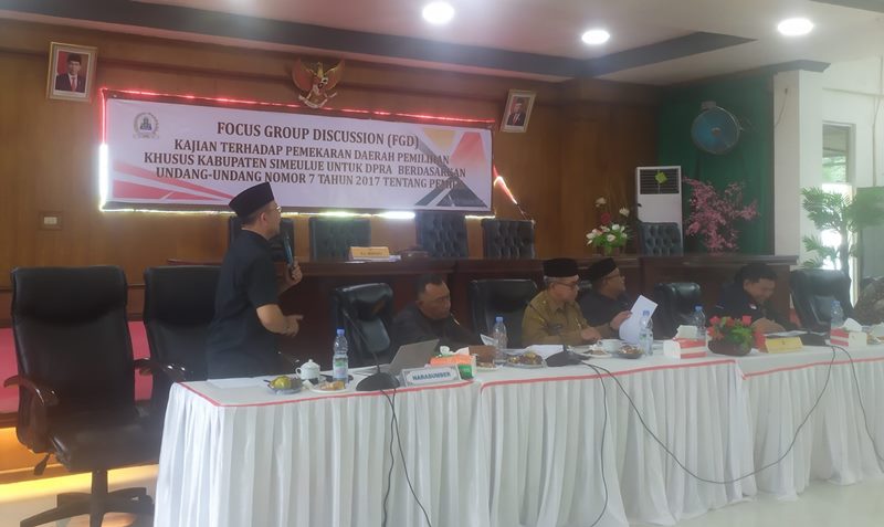 FGD Dapil Khusus Simeulue