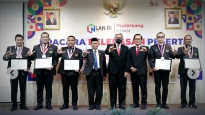 Kepala Dinas PUPR Aceh Barat Raih Penghargaan Kepemimpinan Puslatbang KHAN RI 1 Penghargaan