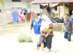 Pj Bupati Nagan Raya Fitriany Farhas Tinjau Langsung Lokasi Nanjir di Gampong Ujong Krueng