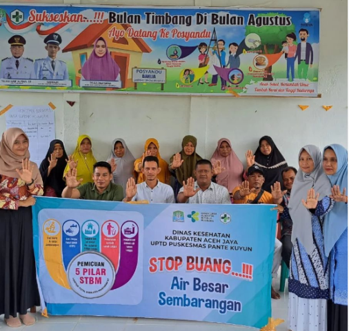 Stop BAB Sembarangan!!!, Kadinkes Aceh Jaya: Tak Hanya Berdampak Buruk Pada Pelaku, Tetapi Juga Orang Lain Yang Tinggal di Lingkungan Sekitar 3 stop bab sembarangan 2