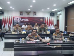 Wakapolda Aceh Ikut Apel Kasatwil Tahun 2022