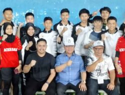 PJ Bupati Aceh Barat Sambangi Atlet Bulutangkis, Ini Pesannya