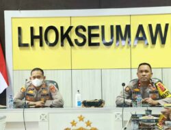 Kapolres Lhokseumawe Ingatkan Personil Untuk Berikan Pelayanan Terbaik Kepada Publik