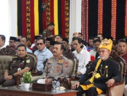 Wakapolda Aceh Hadiri Pelantikan Waliyul ‘Ahdi Wali Nanggroe Masa Bakti 2022-2026