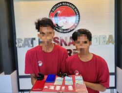 Polisi Nagan Raya Tangkap Dua Bandar Narkoba Jenis Sabu