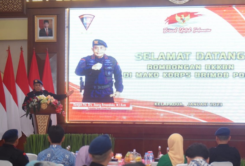 Atasi Stunting, Dankorbrimob Bersinergi Dengan Kemenkes Dan BKKBN 1 bribob porli