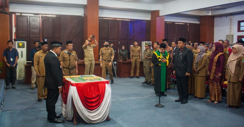 pelantikan sekda aceh jaya
