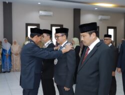 Rektor Lantik Pejabat Baru di Lingkungan UTU, Ini Nama dan Jabatanya
