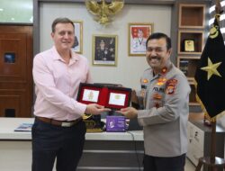 Wakapolda Aceh Terima Kunjungan Direktur INL-US Ambassy, Ini yang Dibahas
