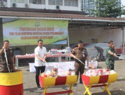 Kajari Jakbar Musnahkan Narkotika, Berikut Jenisnya