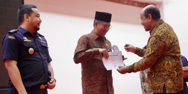 Jadi Pembina Pengelola Keuangan Terbaik, Setda Aceh Peroleh Penghargaan dari KPPN Banda Aceh 1 sekda-aceh