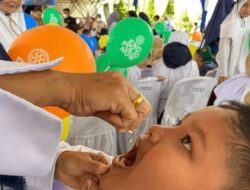 Dinkes Catat 91,8 persen Anak di Aceh Sudah Imunisasi Polio Dosis Kedua