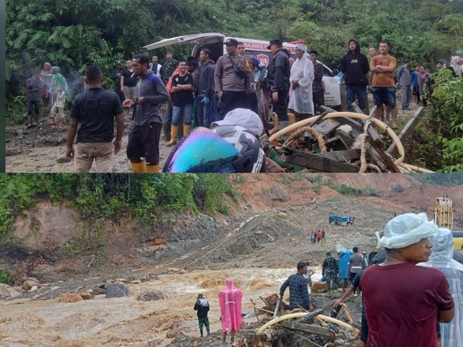 Lima Hari Pencarian, Kades Said Bukhari Korban Tertimbun Tanah Longsor Ditemuakan Sudah Meninggal 1 korban longsor