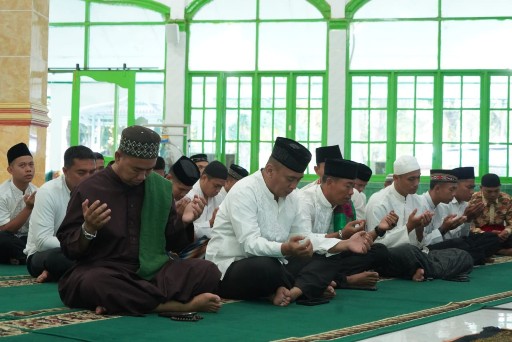 Peringati Isra Miraj Nabi Muhammad SAW, Korem 012/TU Laksanankan Doa Bersama 1 korem