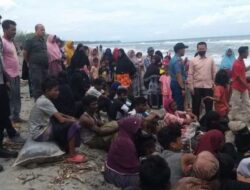 Kapal Imigran Rohingya Kembali Terdampar di Aceh