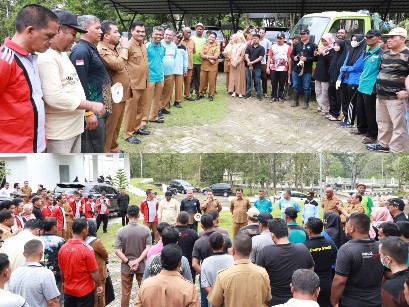 Pantau Gotong Royong di Wisma Atlet, Iswanto: Jaga Kebersihan dan Keindahan Lingkungan 1 pantau gotong royong
