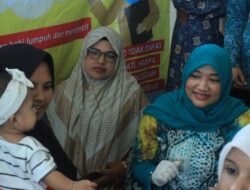 Pantau Pemberian Tetesan Manis Polio, Ini Harapan Pj Ketua TP-PKK Aceh Besar