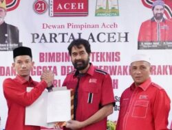 Muzakir Manaf Kembali Terpilih Jadi Ketua Umum Partai Aceh Periode 2023-2028