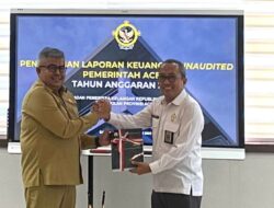 Serahkan Laporan Keuangan Pemerintah Aceh Tahun 2022 Kepada BPK RI, Ini Kata Sekda