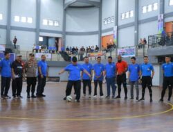 Buka Turnament Futsal Brother Black Cover, Ini Harapan Pj Bupati Aceh Barat