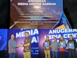 Diskominsa Aceh Raih Penghargaan Peringkat I Kategori Berita Terpopuler